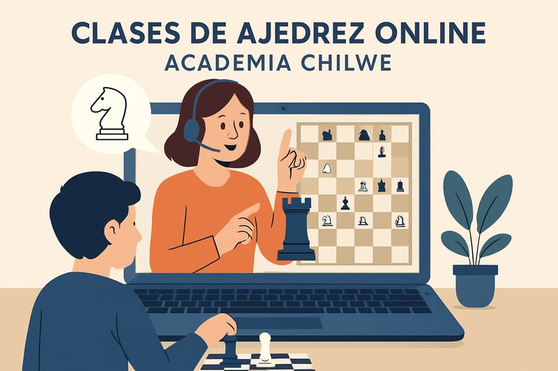 Clases de ajedrez online en Academia Chilwe